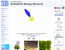 Tablet Screenshot of ibiol.ro